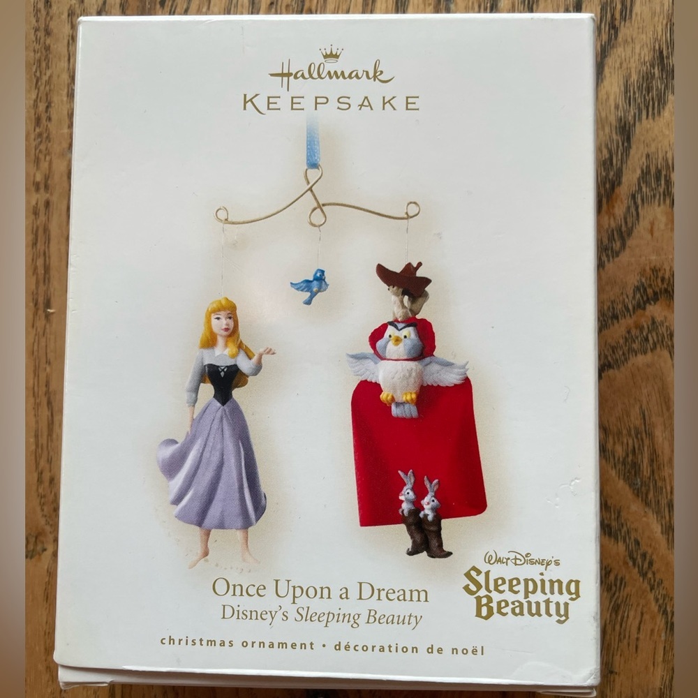 2007 Hallmark Ornament Disney's Sleeping Beauty Once Upon A Dream